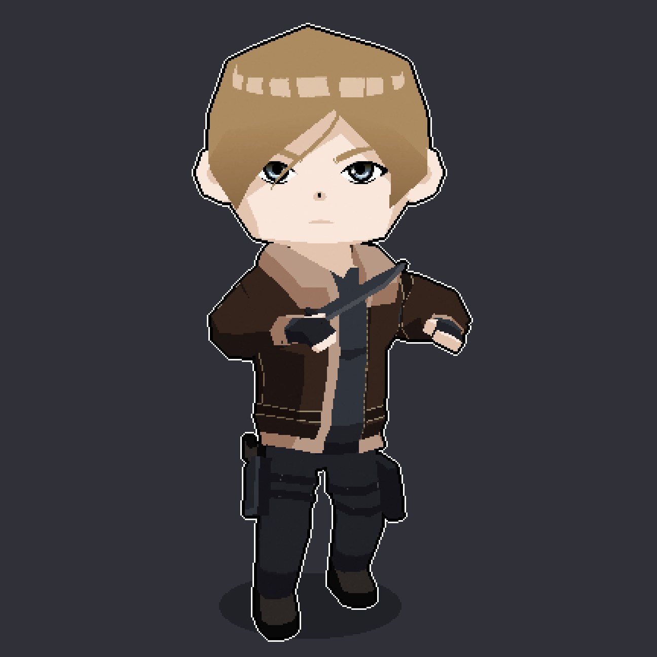 Leon S. Kennedy, готова модель